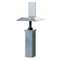 Uni-Pier Head 65 x 65 x 2mm Adjustable