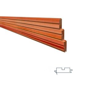 Cedar Cladding 81 x 26mm Castelation Cladding Western Red Cedar Lining