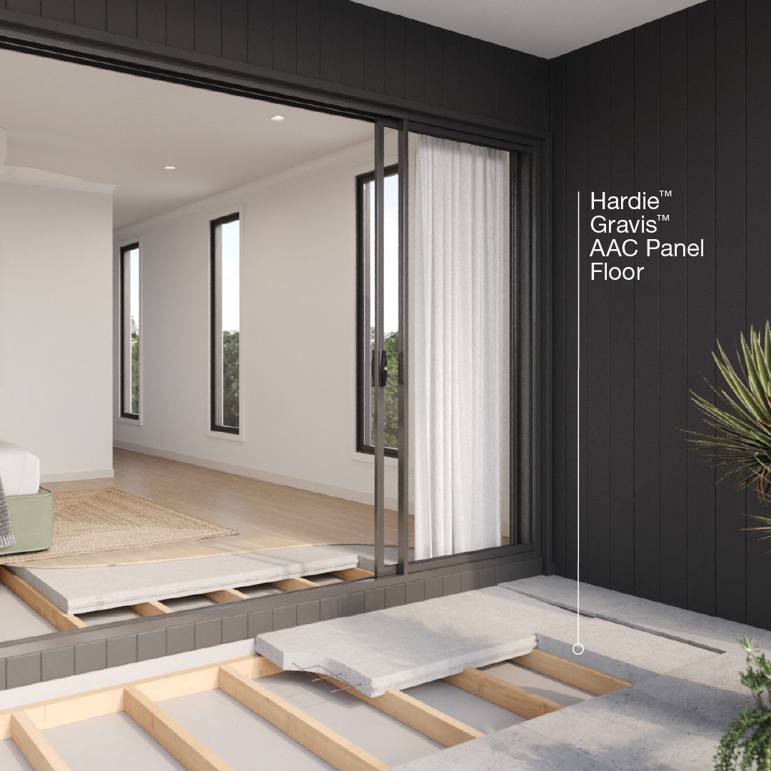 Hardie Gravis Panel Floor