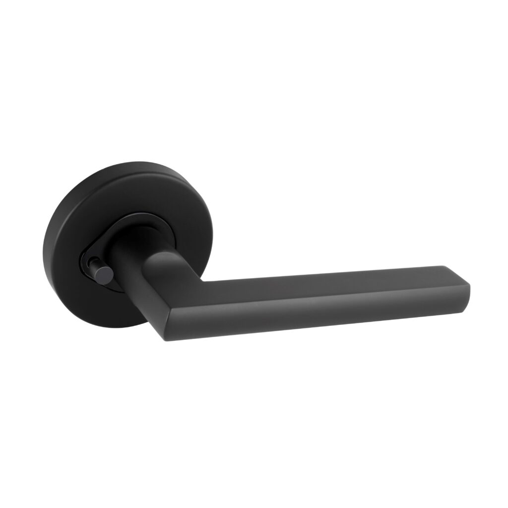 Gainsborough Choice Lianna Privacy Lever Set – Matte Black