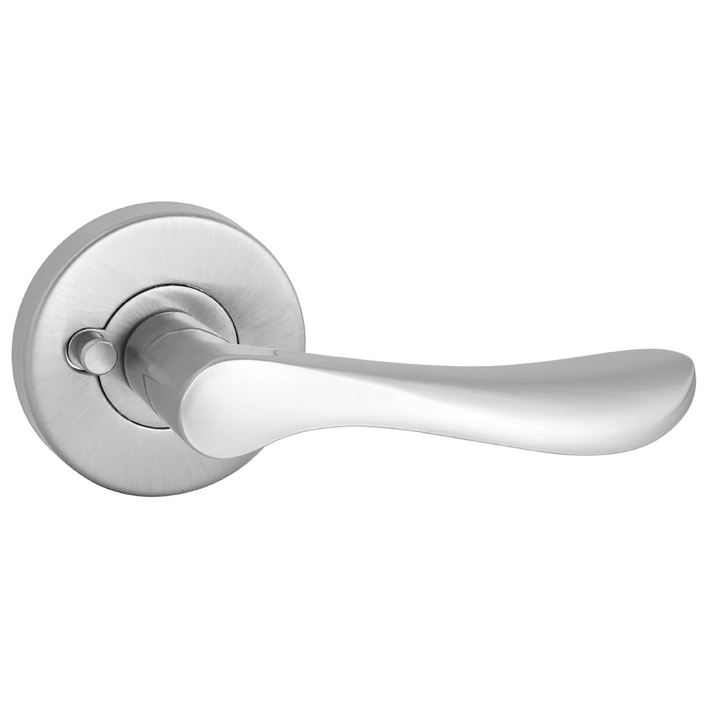 Gainsborough Choice Florence Privacy Lever Set – Satin Chrome