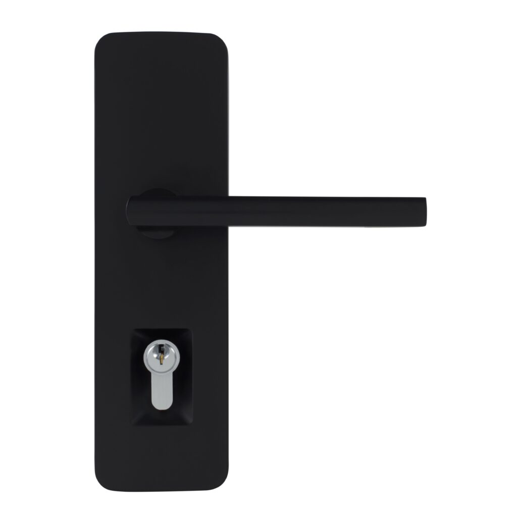 Gainsborough Trilock Cove Lianna Entrance Set – Matte Black