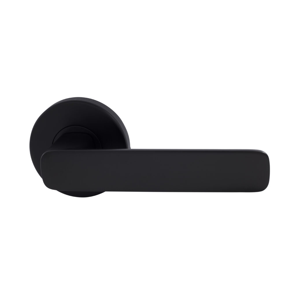 Gainsborough Choice Harper Passage Lever Set – Matte Black
