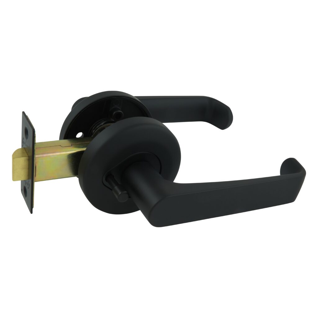 Gainsborough Neue Telo Privacy Lever Set – Matte Black