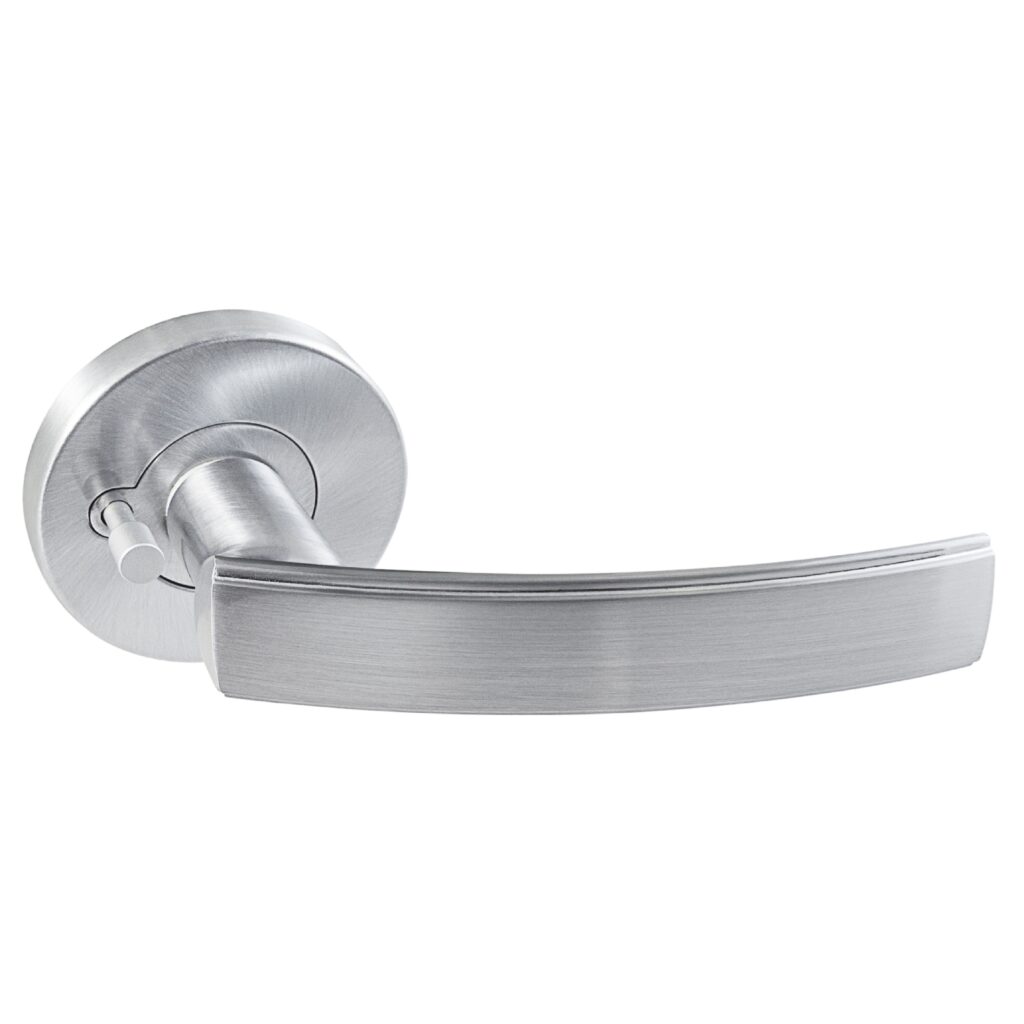 Gainsborough Choice Bailey Privacy Lever Set – Satin Chrome