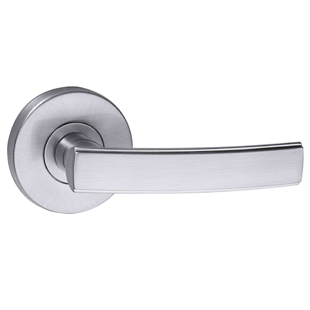 Gainsborough Choice Bailey Passage Lever Set – Satin Chrome
