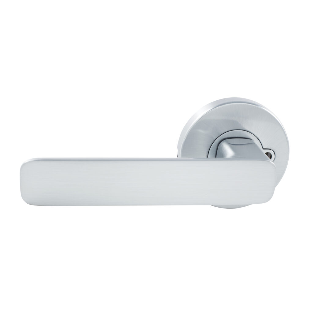 Gainsborough Choice Harper Privacy Lever Set – Satin Chrome