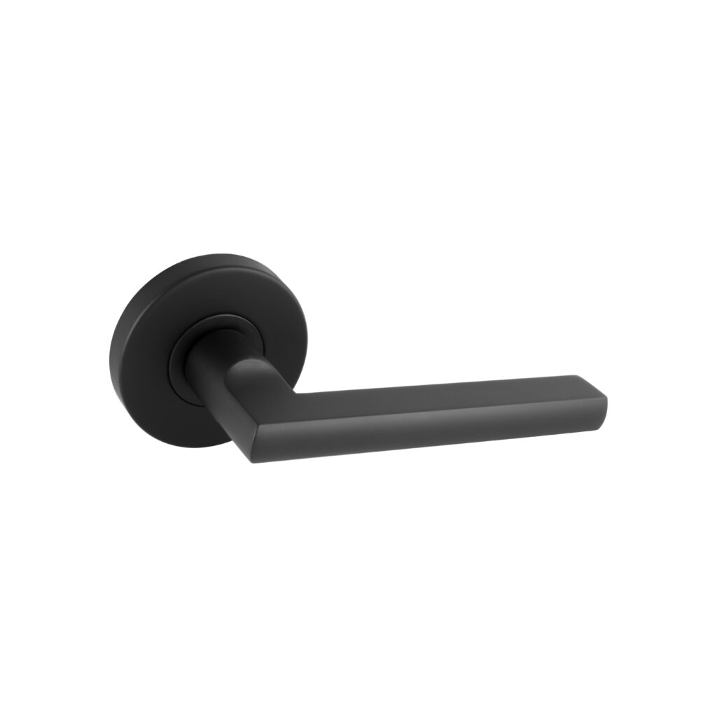 Gainsborough Choice Lianna Passage Lever Set – Matte Black